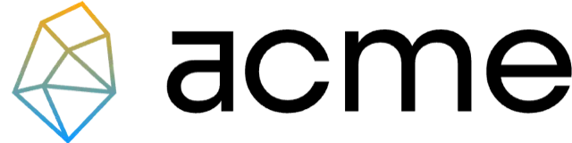 An example rectangular logo