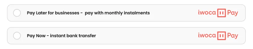 iwocaPay ecommerce payment option